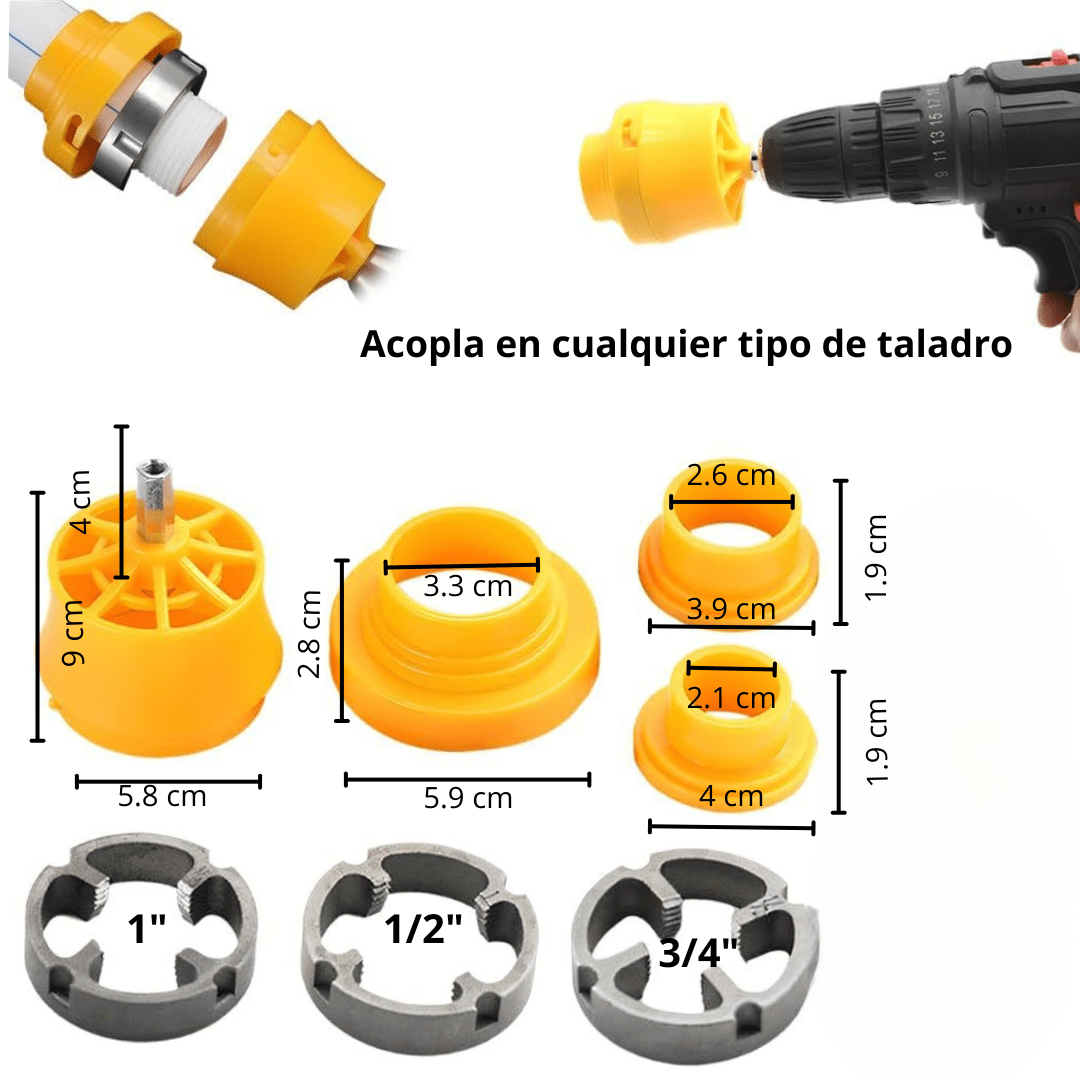 Kit de hacer roscas premium