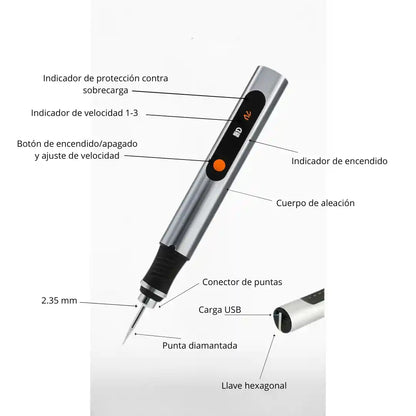 BOLÍGRAFO GRABADOR